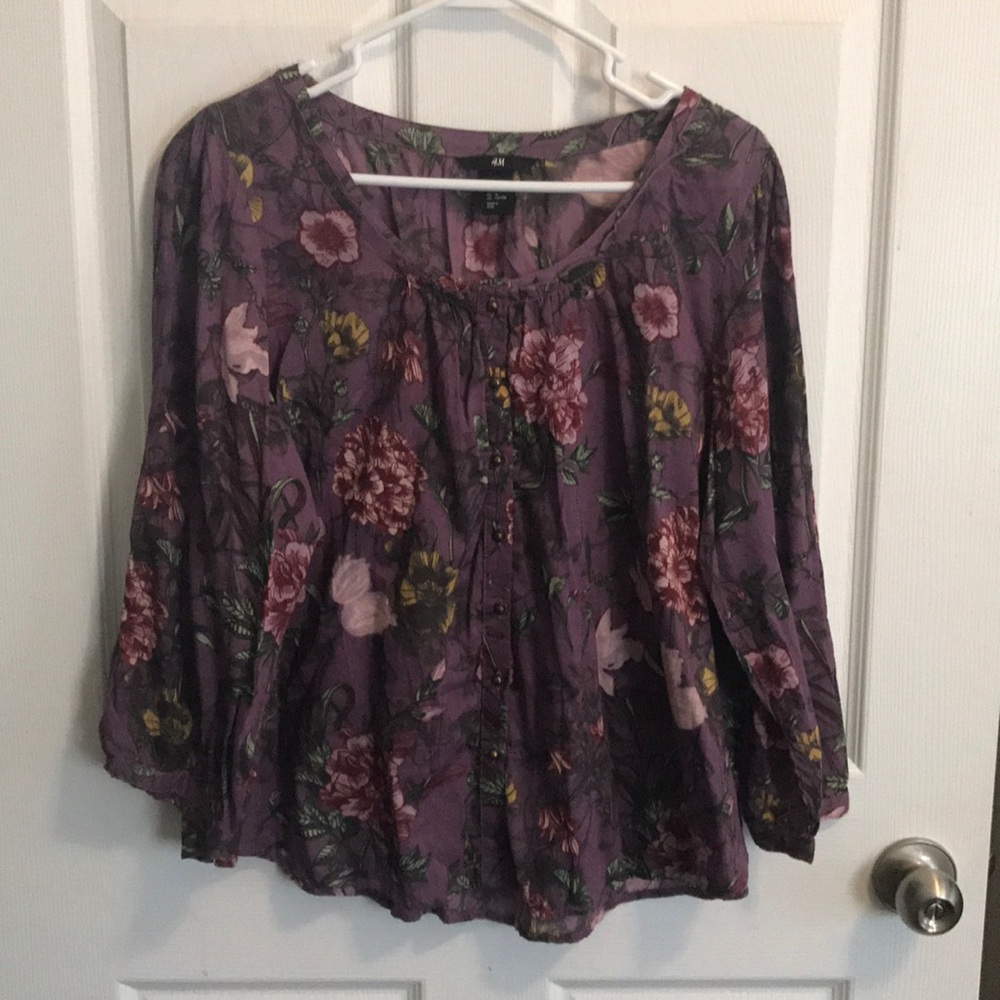 Floral tunic
